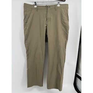 Weatherproof Vintage Pants Mens 40x29 Tan Regular Fit Stretch Utility Chino